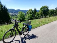 Fahrradfahren mit toller Aussicht